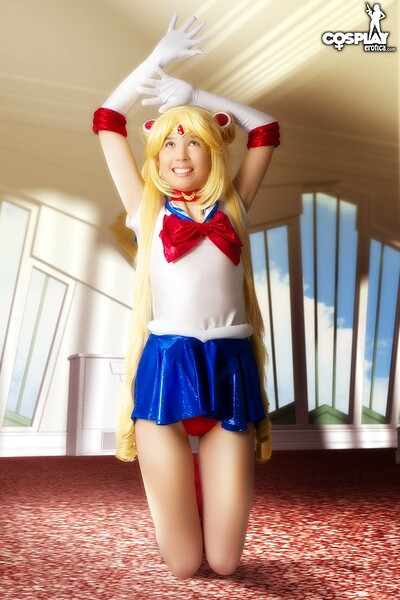 Stacy in Sailor Moon from Cosplay Erotica