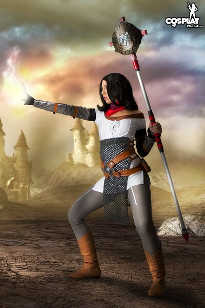 Shelly in Bethany from Dragon Age from Cosplay Erotica