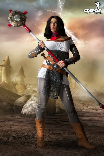 Shelly in Bethany from Dragon Age from Cosplay Erotica