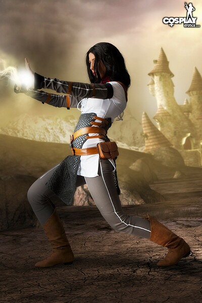 Shelly in Bethany from Dragon Age from Cosplay Erotica