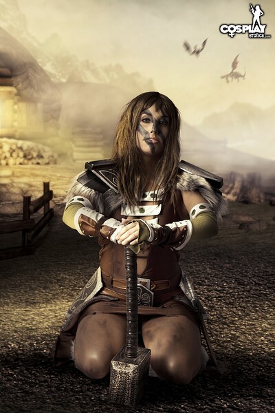 Liuna in Aela from The Elder Scrolls from Cosplay Erotica