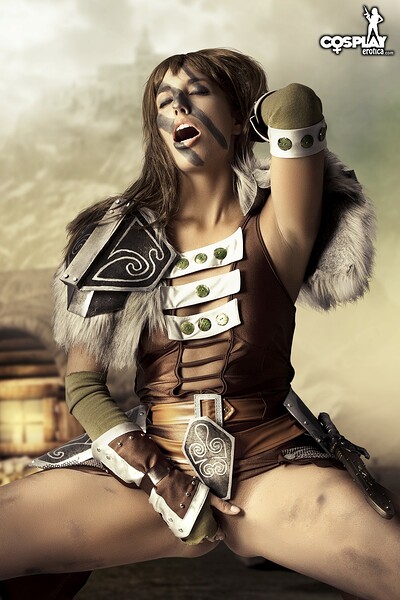 Liuna in Aela from The Elder Scrolls from Cosplay Erotica