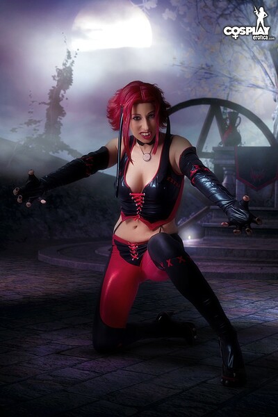 Sandy Bell in Rayne from Bloodrayne from Cosplay Erotica