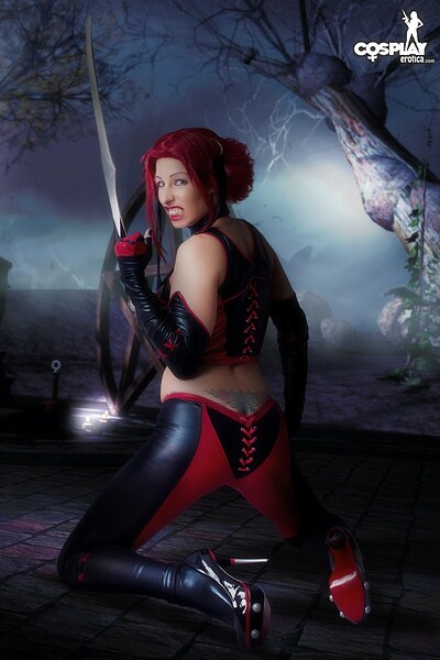 Sandy Bell in Rayne from Bloodrayne from Cosplay Erotica