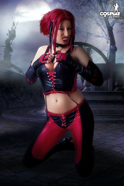 Sandy Bell in Rayne from Bloodrayne from Cosplay Erotica