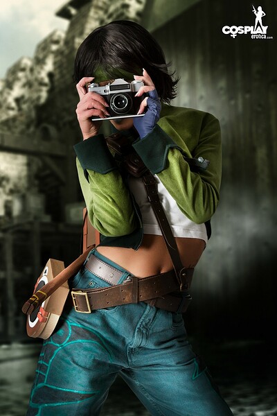 Zorah in Jade from Beyond Good and Evil from Cosplay Erotica