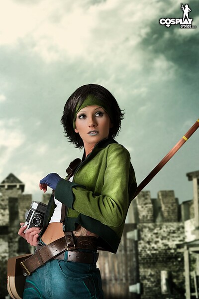 Zorah in Jade from Beyond Good and Evil from Cosplay Erotica