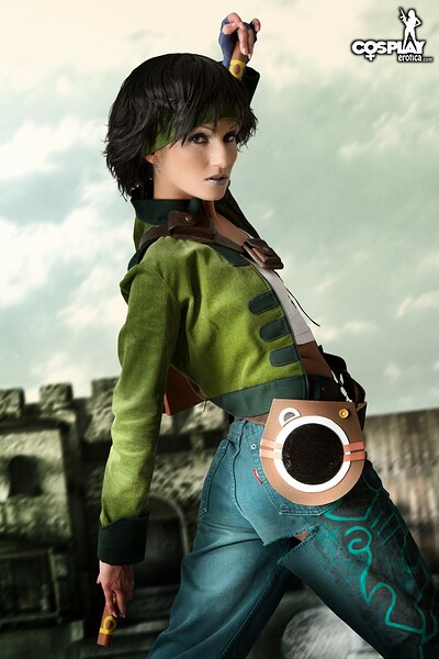Zorah in Jade from Beyond Good and Evil from Cosplay Erotica