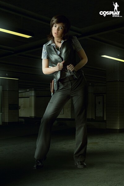 Gogo in Helena Harper from Resident Evil 6 from Cosplay Erotica