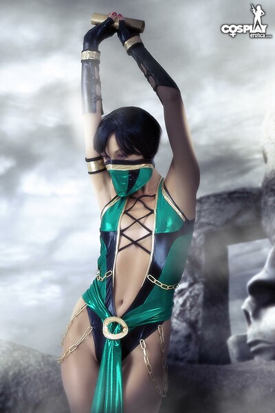 Brownie in Jade from Mortal Kombat from Cosplay Erotica