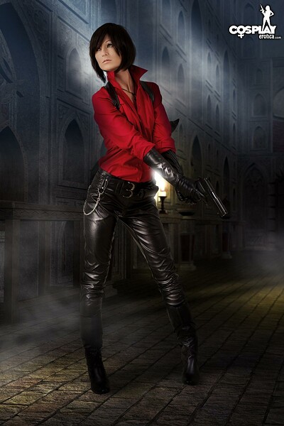 Corina in Ada Wong from Resident Evil from Cosplay Erotica