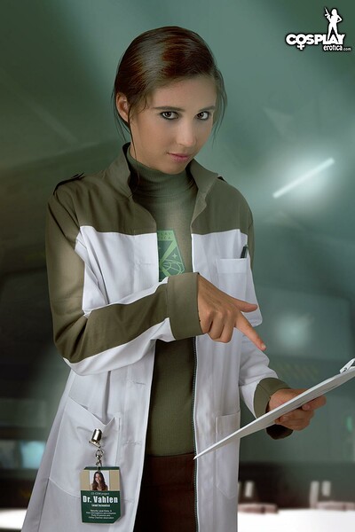 Stacy in Dr Vahlen from Cosplay Erotica