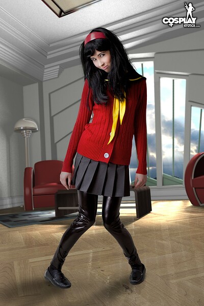 Stacy in Yukiko Amagi from Persona 4 from Cosplay Erotica