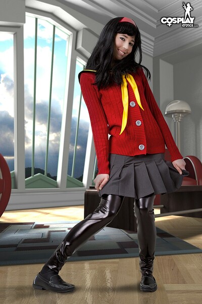 Stacy in Yukiko Amagi from Persona 4 from Cosplay Erotica
