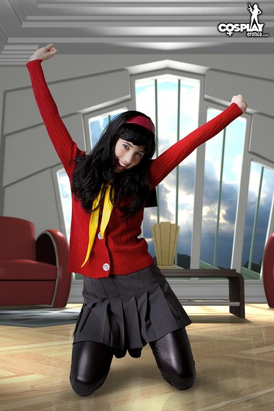 Stacy in Yukiko Amagi from Persona 4 from Cosplay Erotica