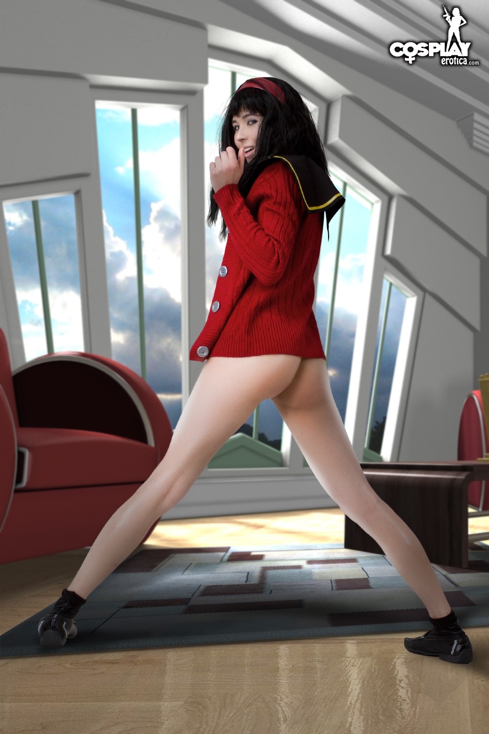Stacy in Cosplay Erotica set Yukiko Amagi from Persona 4