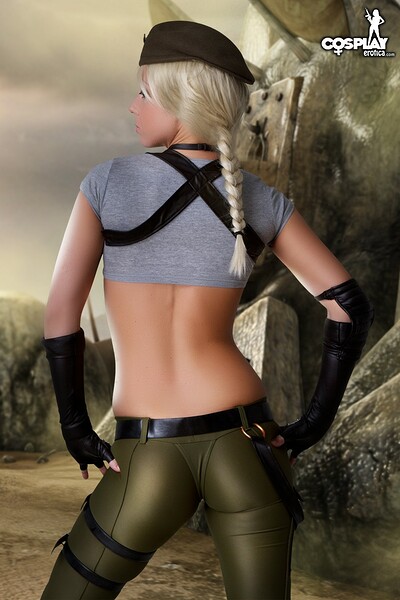 Kyra in Sonya from Mortal Kombat from Cosplay Erotica