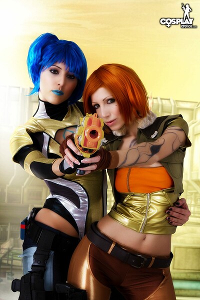 Anne and Angela in Maya from Borderlands from Cosplay Erotica