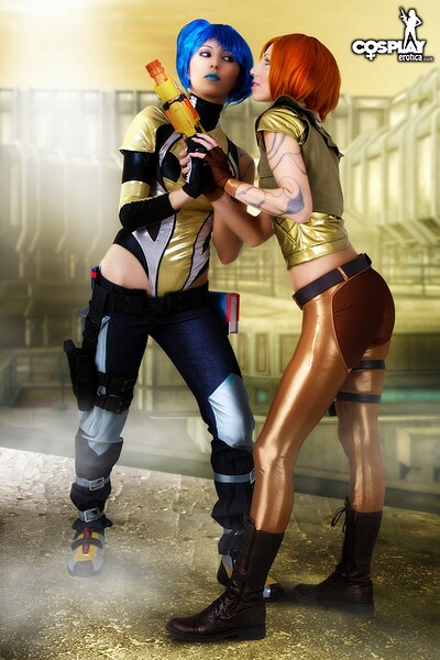 Anne and Angela in Maya from Borderlands from Cosplay Erotica