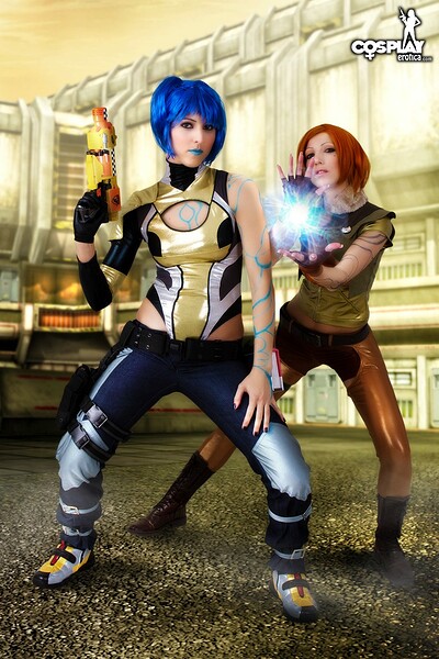 Anne and Angela in Maya from Borderlands from Cosplay Erotica