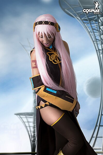 Brownie in Megurine Luka from Vocaloid from Cosplay Erotica