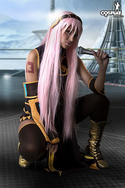 Brownie in Megurine Luka from Vocaloid from Cosplay Erotica
