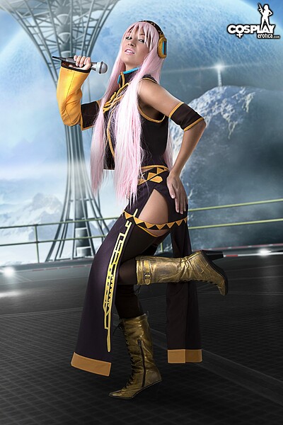 Brownie in Megurine Luka from Vocaloid from Cosplay Erotica