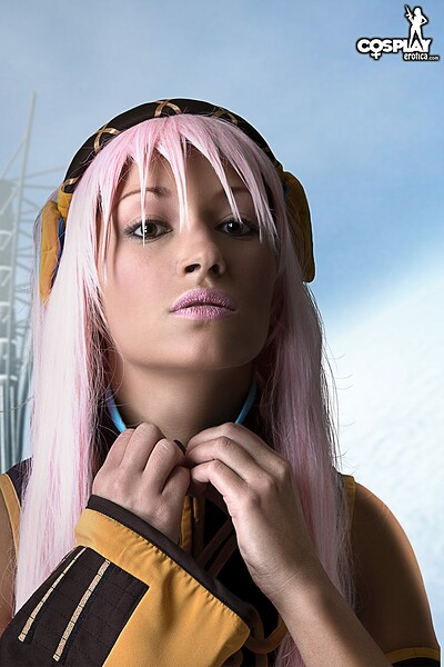 Brownie in Megurine Luka from Vocaloid from Cosplay Erotica