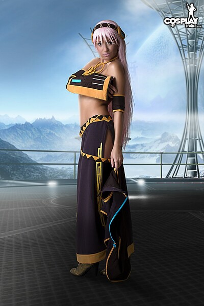 Brownie in Megurine Luka from Vocaloid from Cosplay Erotica