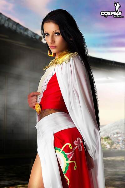 Zorah in Boa Hancoc from One Piece from Cosplay Erotica