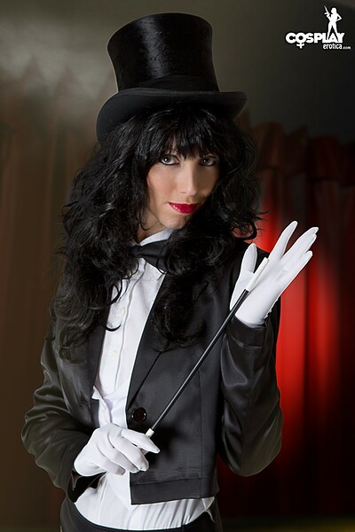 Angela in Zatanna from Cosplay Erotica