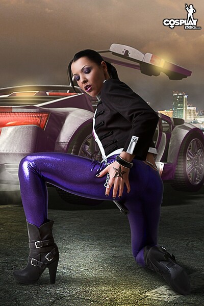 Mea Lee in Shaundi from Saints Row 2 from Cosplay Erotica