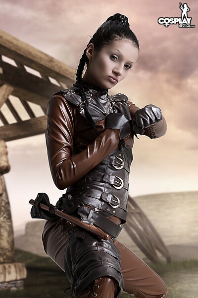 Zorah in Kahlan from Mord-Sith from Cosplay Erotica