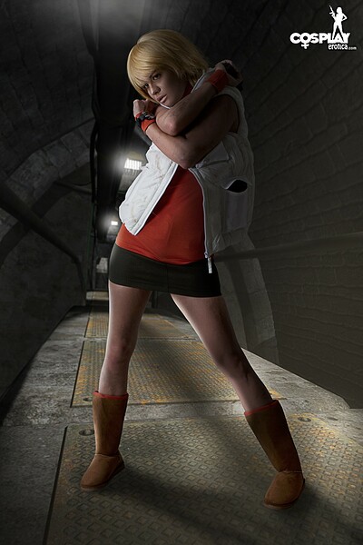 Ginger in Heather Mason from Silent Hill 3 from Cosplay Erotica