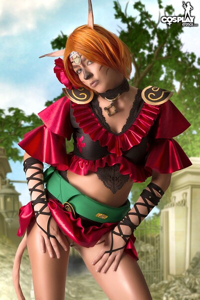 Betsie in Mithra from Final Fantasy from Cosplay Erotica