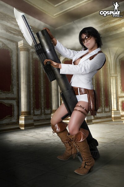 Mea Lee in Lady from Devil May Cry from Cosplay Erotica