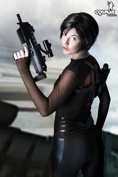 Betsie in Monican Spy from Cosplay Erotica