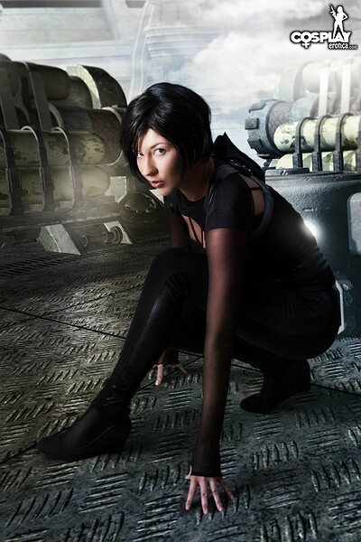 Betsie in Monican Spy from Cosplay Erotica
