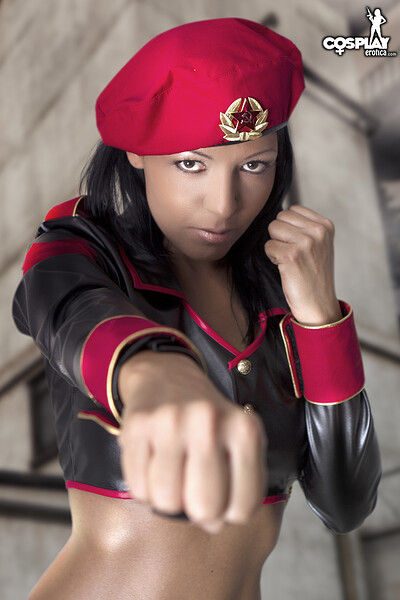 Mea Lee in Natasha Volkova from Command and Conquer from Cosplay Erotica