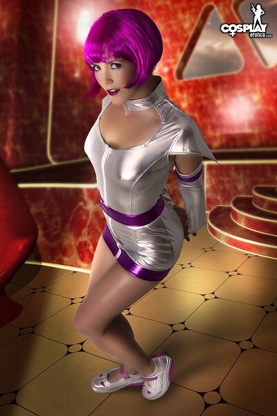 Gogo in Galactic Airlines from Cosplay Erotica