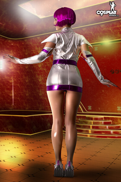 Gogo in Galactic Airlines from Cosplay Erotica