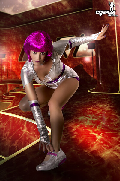 Gogo in Galactic Airlines from Cosplay Erotica