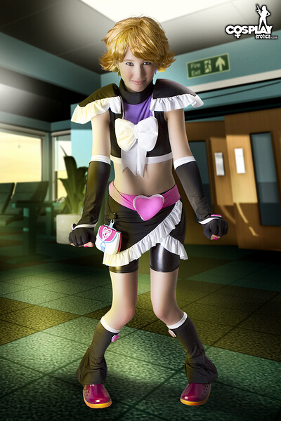 Stacy in Cure Black from Cosplay Erotica