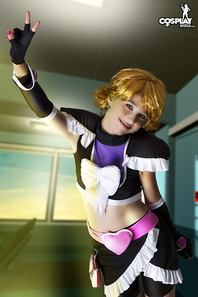 Stacy in Cure Black from Cosplay Erotica