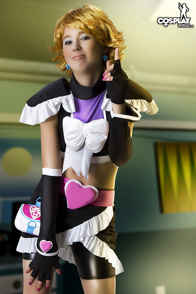 Stacy in Cure Black from Cosplay Erotica