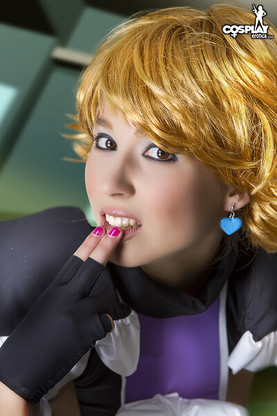 Stacy in Cure Black from Cosplay Erotica