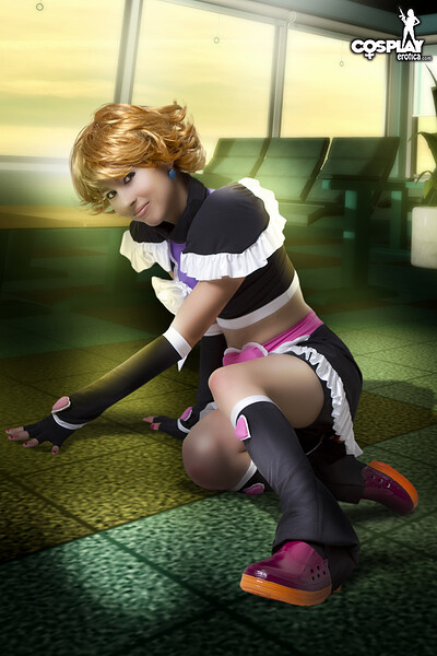 Stacy in Cure Black from Cosplay Erotica