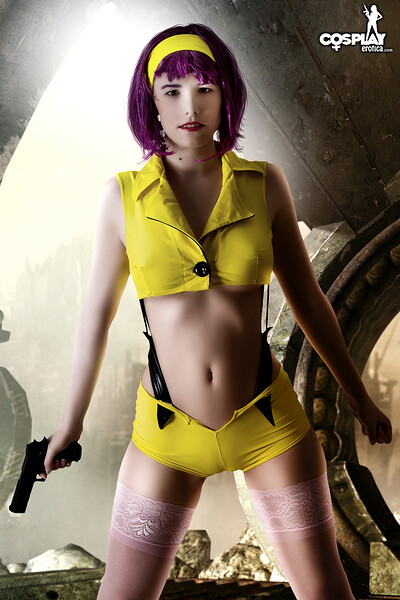 Cassie in Faye Valentine from Cowboy Bebop from Cosplay Erotica