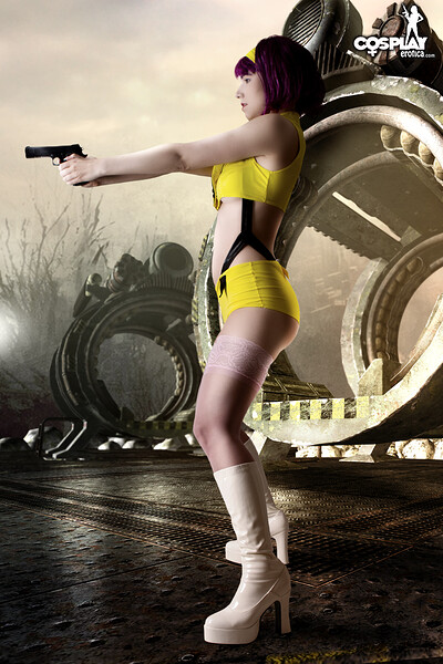 Cassie in Faye Valentine from Cowboy Bebop from Cosplay Erotica