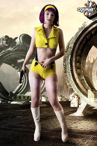 Cassie in Faye Valentine from Cowboy Bebop from Cosplay Erotica